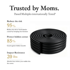 MomGuard® Edge Protector Strip Pro - Black