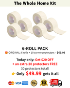 Momguard Bumper Strip - 6 Rolls w/30% OFF + Free Gift