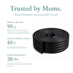MomGuard® Edge Protector Strip Pro - Black